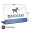 Democrat Blue And Red Universal Laptop 11in (8.8 x 6.2in) Skin